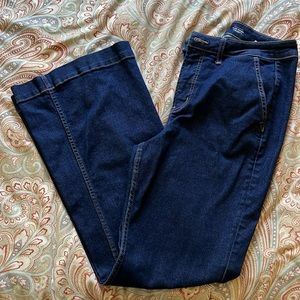 Old Navy flare trouser jeans sz 12